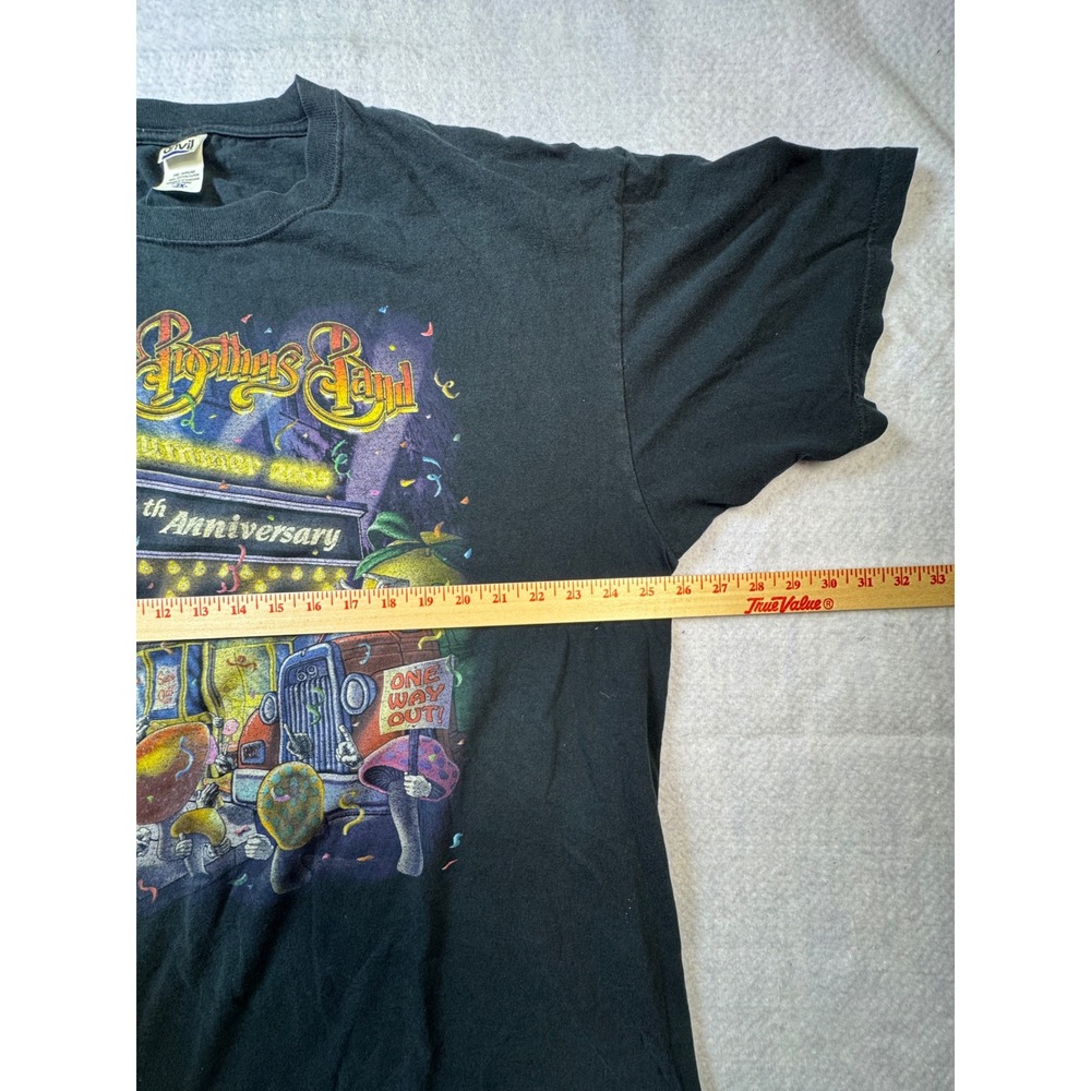 Allman Brothers Band 2005 Summer Tour Shirt 36th Anniversary Black 2XL Anvil Tee - Picture 4 of 5